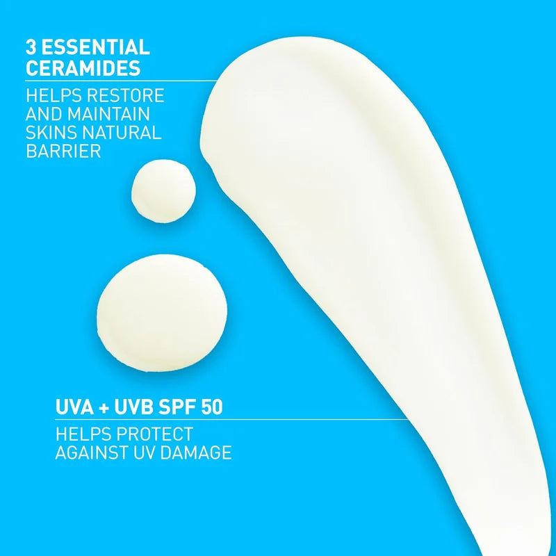 CeraVe Invisible Mineral Sunscreen SPF 50 (48ml) – No White Cast Hydrating Face Sunscreen