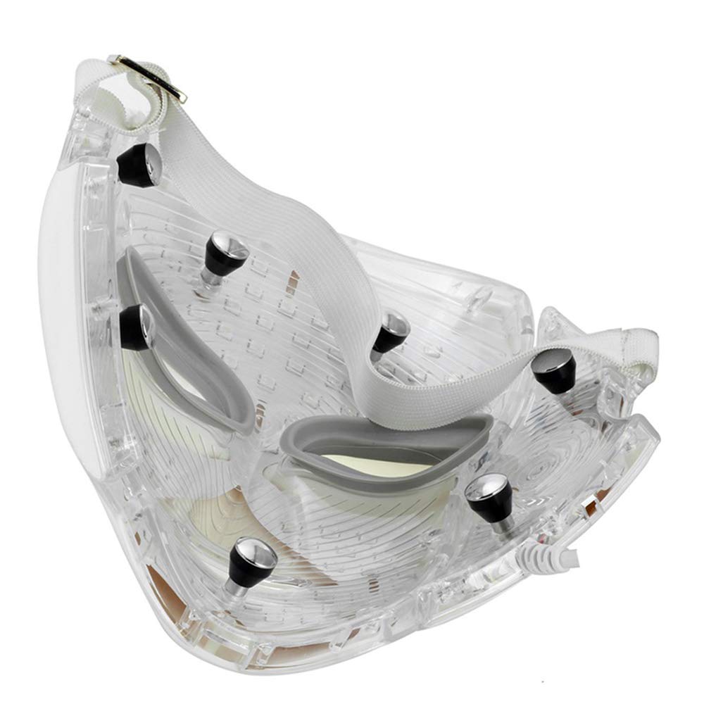Computer CPU cooler with transparent design on a white background